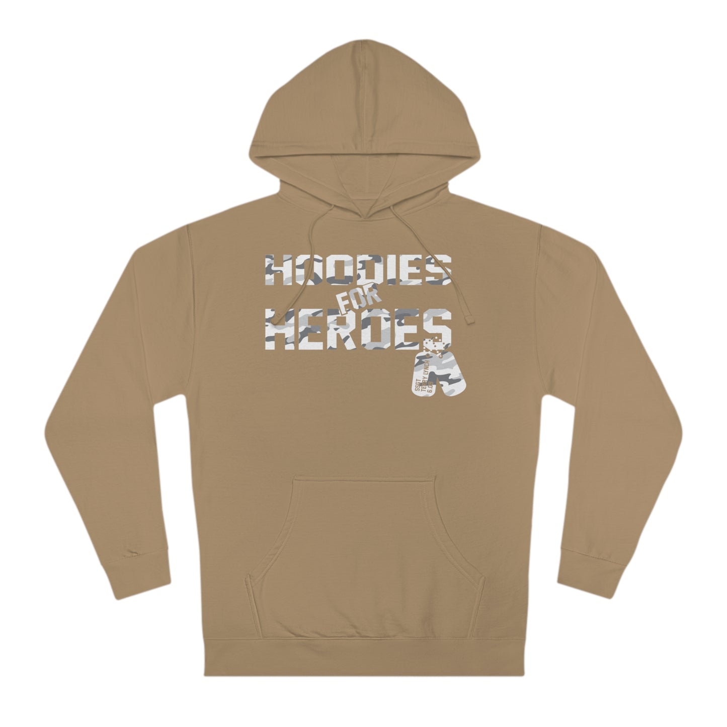 Sandstone Unisex Hooded Sweatshirt